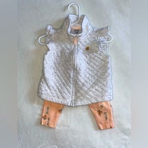 Super cute two piece pant & vest. Sz 12M Great for springtime wear.